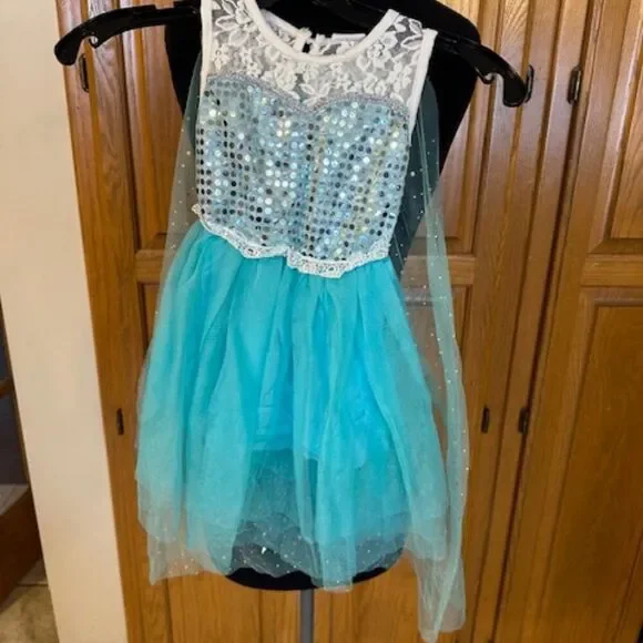 Elsa Frozen Inspired Dress   73683  Size 3 (110)   NWT Boutique