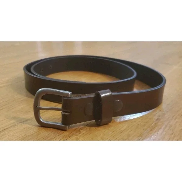 Mens CL Genuine Leather 100% Pure Leather belt Size 42 Art‎ No. 8799 Brown