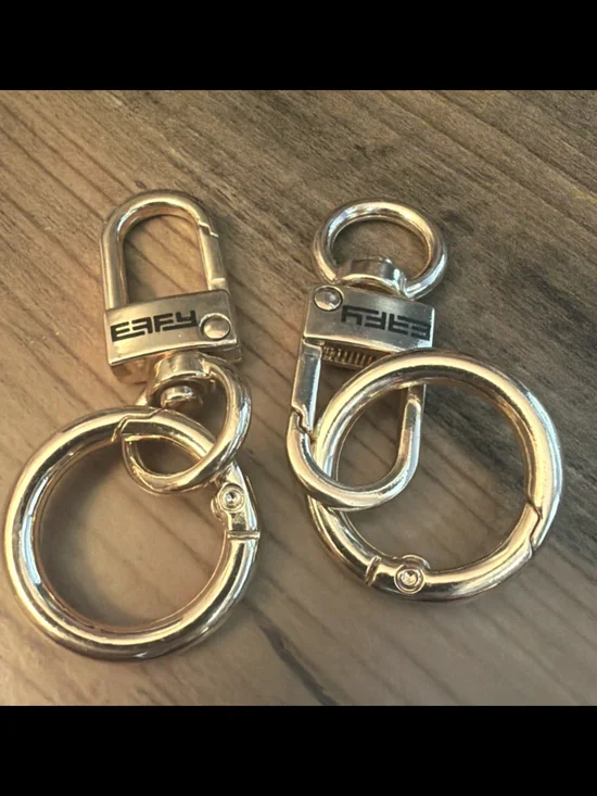 Effy Gold-Tone Double Ring Key (2)