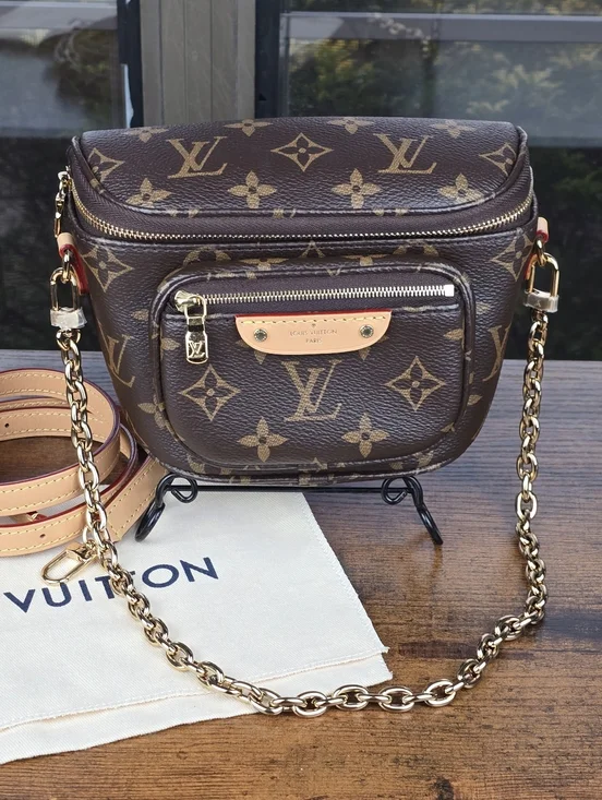 Louis Vuitton Monogram Mini Bumbag New Unworn Authentic