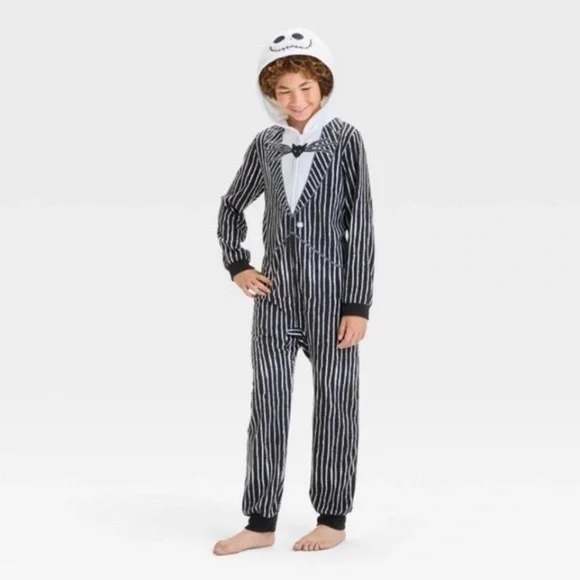 NWT. DISNEY Nightmare Before Christmas Jack Skellington Union Suit