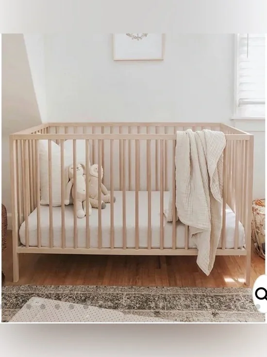 NWT Cozy Earth Bamboo Linen Fitted CRIB Sheet