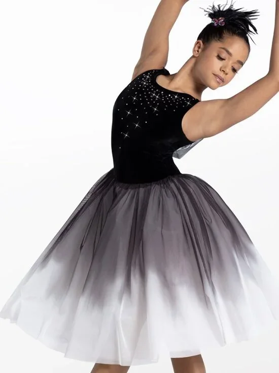 Black/White Weissmans Ballet Costume- The Dying Swan