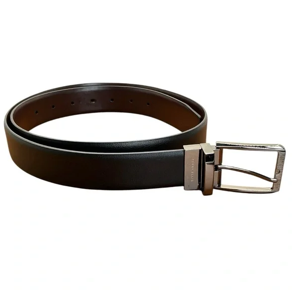 Perry Ellis Portfolio reversible leather belt Size‎ 38