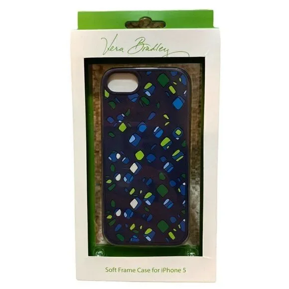 Vera Bradley INK SPOTS Soft Frame Case iPhone 5