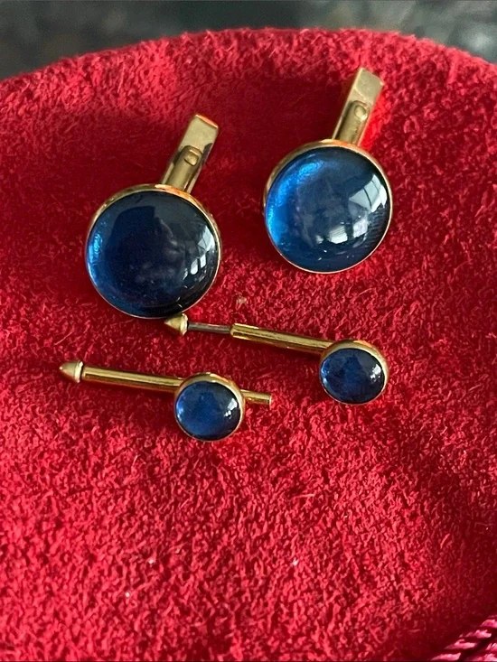 Swank Cufflinks and Shirt Stud Set