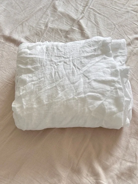 Parachute Linen fitted sheet in King