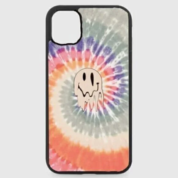 SMILEY Tie Dye Phone Case