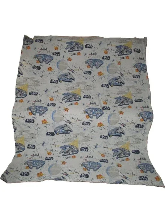Pottery Barn Kids Twin Star Wars Flat Sheet