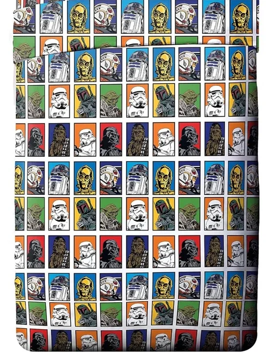 Star Wars Microfiber Fitted Sheet Size Full