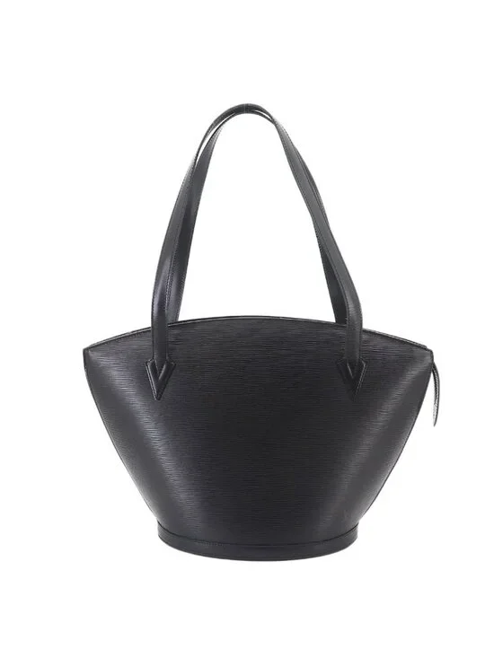 Louis Vuitton Epi Saint Jacques Shopping Tote Leather Noir Black