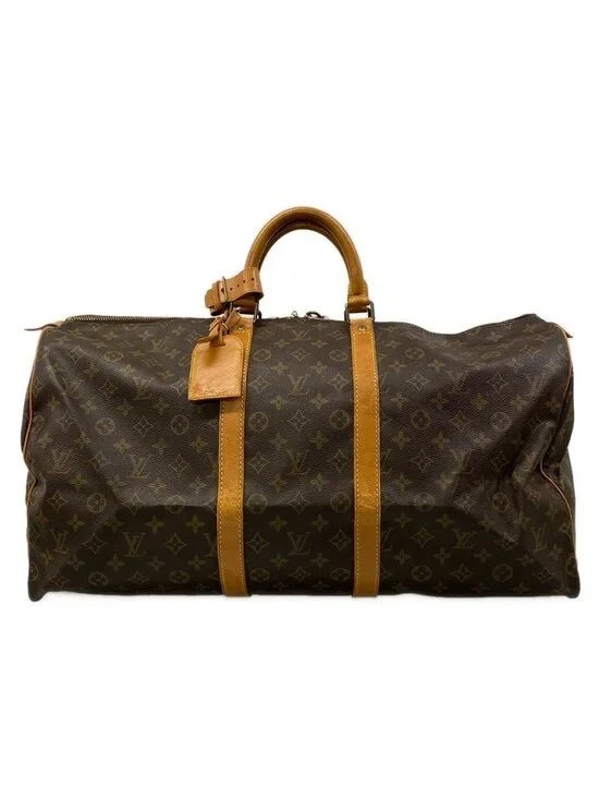 Louis Vuitton Boston Bag Monogram Keepall 55
