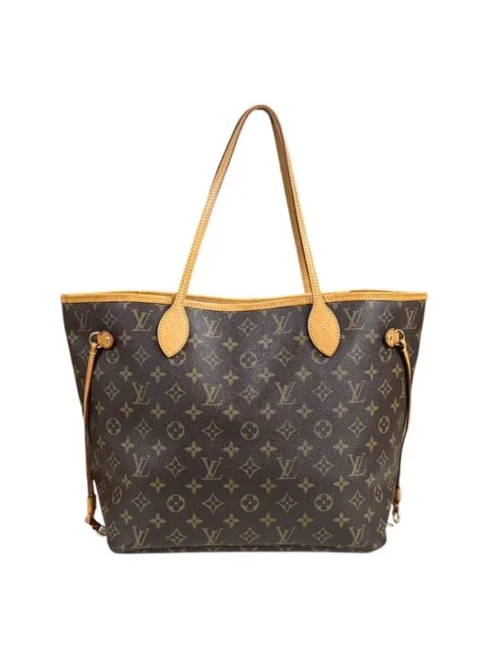 Louis Vuitton Neverfull MM Monogram Tote Canvas Brown
