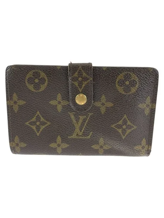 Louis Vuitton Monogram Portefeuille Vienowa Brown Folding Wallet