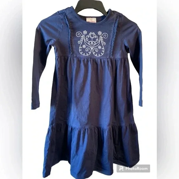 Hanna Andersson Long Sleeve Dress BIN #7​