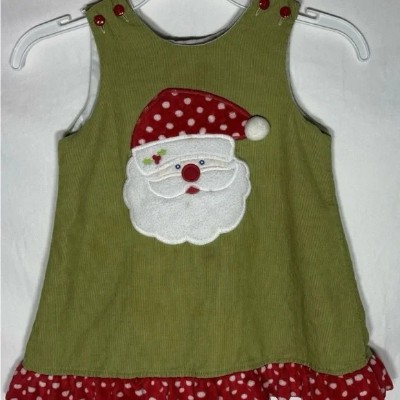 The Bailey Boys Little Girls Santa Christmas Jumper Size 3T So Cute‎