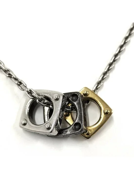Louis Vuitton Monogram Gold Necklace