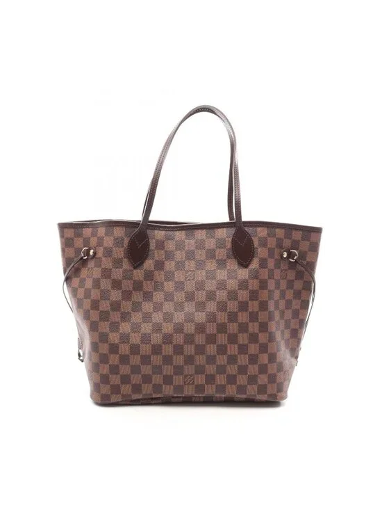 Louis Vuitton Tote Neverfull MM Canvas Leather