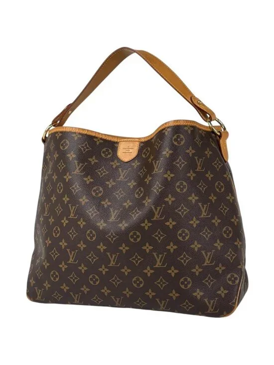 Louis Vuitton Delightful MM Shoulder Bag Monogram Brown