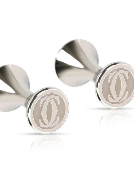 Cartier Silver Men's Cufflinks