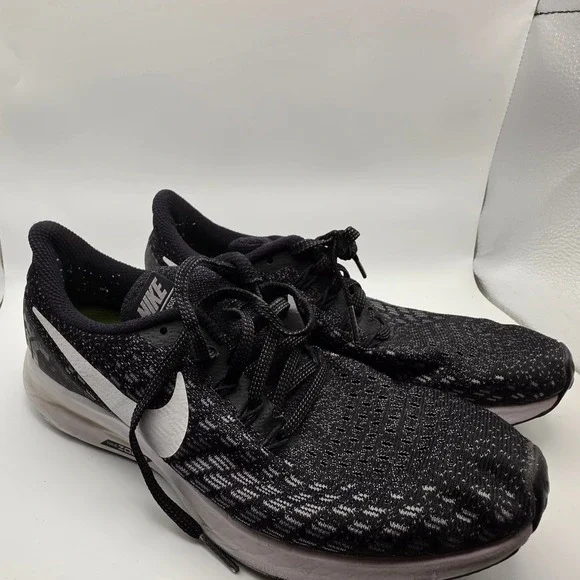 Nike Air Zoom Pegasus 35 Black White Running Shoes 942855-001 Womens 7