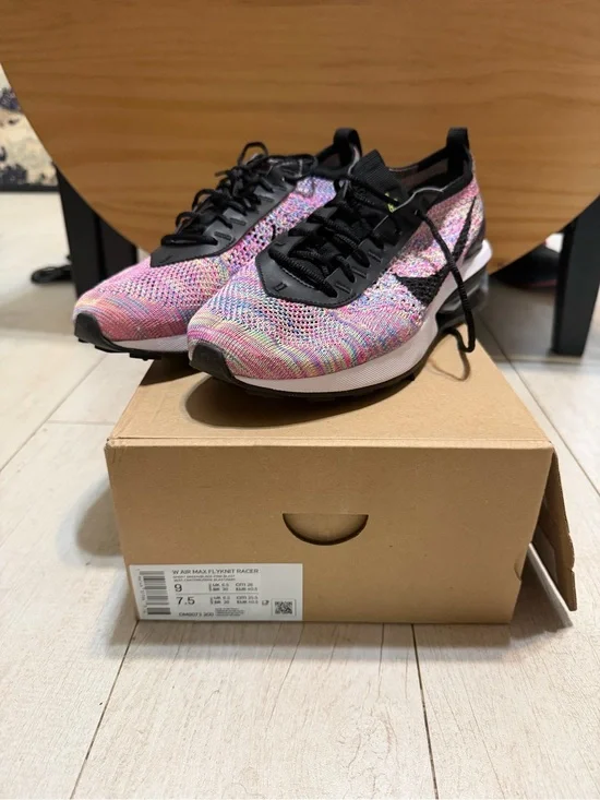 Nike Women’s Pink Multi Flyknit Racing Sneakers