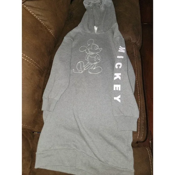 Gap kids Disney mickey mouse hooded dress size XL‎ 14 16