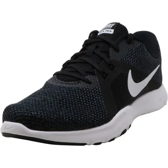 NIKE WOMENS FLEX TRAINER 8 BLACK/ANKLE-HIGH MESH TRAINING SHOES - 9.5W