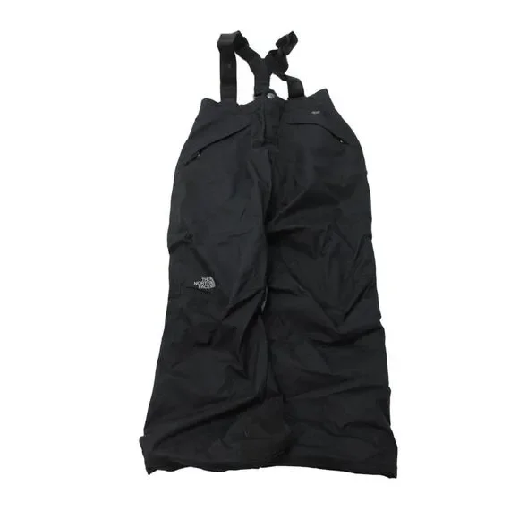 The North Face® Girls Sleeveless Zippered Straight Overalls Black Size M