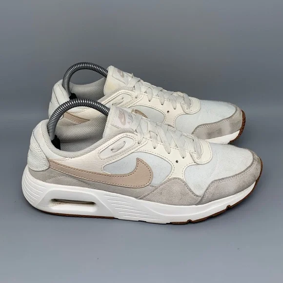 Nike Air Max SC Sail Gum Brown Cream Running Shoes‎ CW4554-118 Women’s Sz 8
