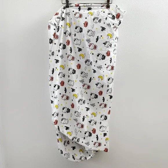 POTTERY BARN Hello Kitty Halloween Glow-in-the-Dark Fitted Sheet