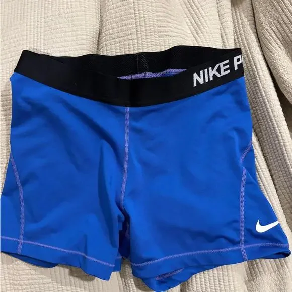 Nike Women's Blue Performance Shorts