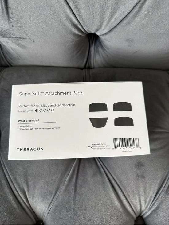 Theragun SuperSoft Attachment Pack – Genuine Replacement Heads