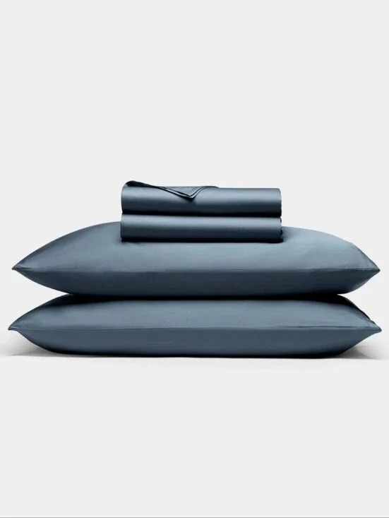Cozy Earth Bamboo Sheet Set -King size- Pacific Blue