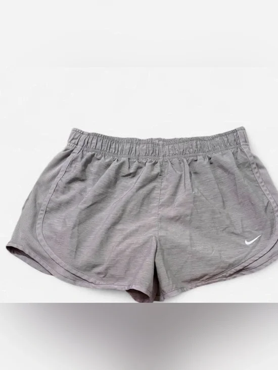 Nike Women's Light Gray Athletic Running Shorts