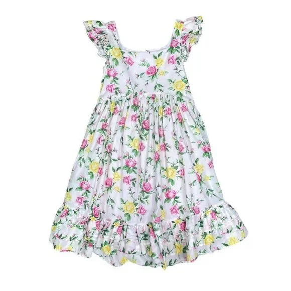 Janie And Jack The Garden Rose Dress Size 8