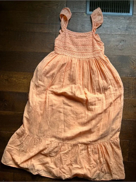 Cat & Jack Peach Smocked Sundress