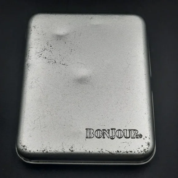Bonjour Wine Thermometer Kit in‎ Metal Case with Temperature Guide