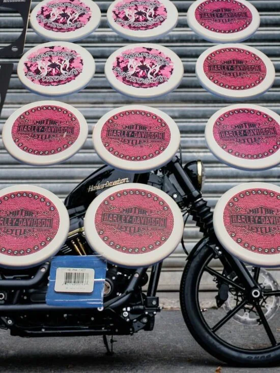 NEW 12 Pack Harley Davidson Ceramic Decorative Coasters The Memory Company 4”