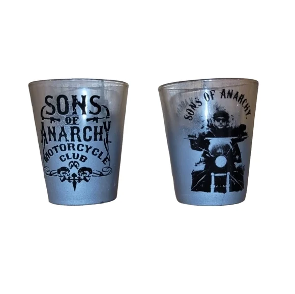 2 Sons of‎ Anarchy Shotglasses
