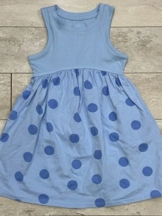 NWOT Wonder Nation Blue Sundress 4T