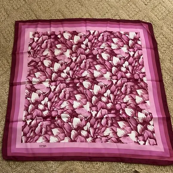 Robinson Golluber VINTAGE Square Scarf aprrox 21 x 21