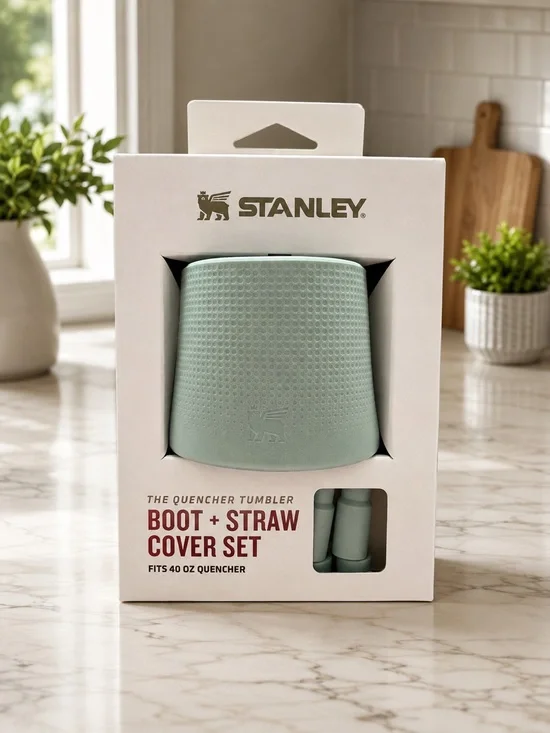 Stanley Boot and Straw Cover Set