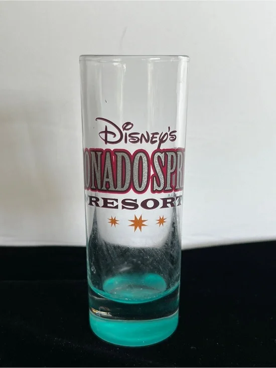 Disney CORONADO SPRINGS Resort Toothpick Shot Glass Tall