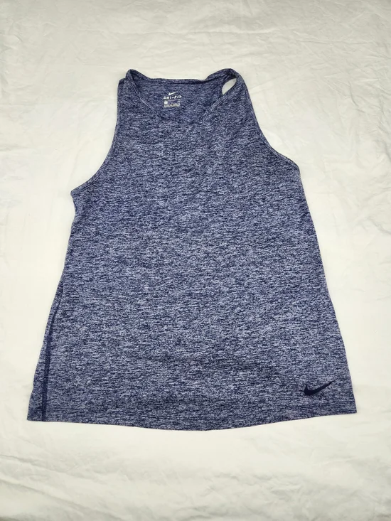 Nike Women’s Navy Heather Racerback Tank Top