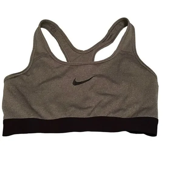 Nearly New! Gray Nike Sports Bra - Size XXS