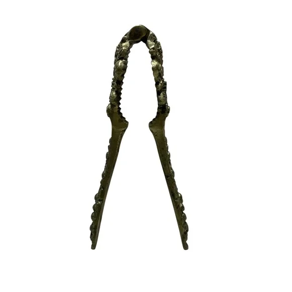 Vintage Solid Brass Nutcracker Floral‎ Featured