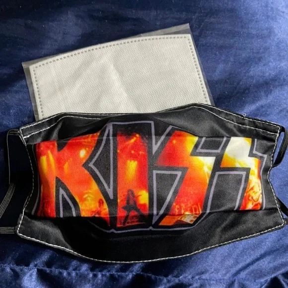 New KISS band face mask
