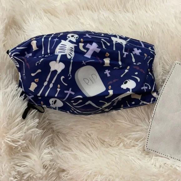 New skeleton Halloween face mask