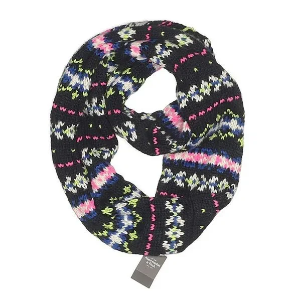 Abercrombie & Fitch Fair-Isle Patterned Scarf
